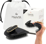 Manta Healthy Hair Brush (Black)
