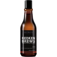 REDKEN Brews 3 In 1 Shampoo, Conditioner & Body Wash - Navidi Hair Company